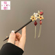 Miande children's hairpin, new Chinese style hairpin, women's ancient style horse-faced skirt accessories, girls' Hanfu headdress, walking hairpin style, Renjianyue B08-105