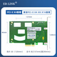 EB-LINK PCIe 4.0 X4 to U2 expansion card NVMe U.2 single port SSD solid state drive adapter card SFF-8639 interface driver-free self-powered