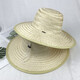 
Di Shuqi dance props, hat, rainproof, large brim hat, sun protection, rain protection, bamboo weaving, Zhongshan hat, farm life, straw hat, fisherman's hat, suitable for head circumference 5560cm