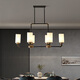 
Su Yin New Chinese style living room chandeliers, full copper lamps, living room lamps, dining room master bedroom lamps, study lamps, chandeliers, 9901, full copper double layer 10+5 heads