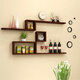 Anfennu wall rack without punching wall hanging bedroom living room bedroom wall hanging rack Package M (paint-free plate)