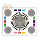 Lens focus test chart Monitoring assembly accessories focus chart Focus debugging paper Camera test chart Size 40*30CM Figure 4)