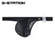 G-STATION ultra-thin silky high-transparency STC Japanese small men's thong breathable quick-drying sexy tight underwear size small white L (for small sizes, it is recommended to go up 1-2 sizes)