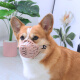 Hanhan Paradise pet dog muzzle for small, medium and large dogs, anti-dog bite, anti-barking, anti-eating safety muzzle, mask supplies No. 1