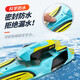 Nordic Time (BEIOUSHIGUANG) remote control boat high-horsepower water large-scale high-speed speedboat rechargeable and launchable children and boys ship model toy rose red waterproof + stunt + amphibious remote control car luxury four-electric version including four sets of batteries