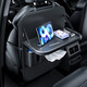 Suitable for Audi car seat back storage bag car back seat back storage rear multi-function seat back storage bag - black two Q6e-teonSportback