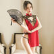 Xihu (Confidential) Minpao Couple Products Sexy Pajamas for Women Charming Bed Work Breast Queen's Uniform Gray Cheongsam Recommended 80-120Jin Jin equals 0.5kg (order + same style underwear)