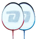 Double Happiness (DHS) Double Happiness badminton racket pairing double racket 2 pack beginner entry racket durable and durable badminton racket set 208 red 1 piece blue 1 piece