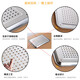Topological stainless steel drain tray rectangular tea tray double-layer dumpling brown 27*20*4.8 without 50 35 4.8 water storage base + drain tray with