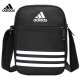 Adidas (adidas) shoulder bag crossbody bag men's casual sports bag men's and women's lightweight backpack shoulder bag small backpack mobile phone bag black