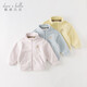 David Bella children's polar fleece jacket autumn clothing for boys and girls baby clothes anti-static cardigan