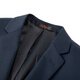 SEVEN easy-to-wear suit men's spring and summer business dark blue suit two-piece set with wool 1JC704 dark blue 46 A