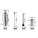 FEiNASi stainless steel cocktail shaker set shaker cup bartending tool shaker shaker bartending ounce cup stirring 750ml mirror silver-3 piece set