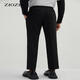 Ziozia [под jiumuwang] Spring Fashion Casual Slim-Fit Men's Youth Business Сплошные брюки zpp11162b черный 82/175 82a