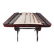 Lehai (THE OCEAN OF MUSIC) Yangqin instrument beginners' introductory practice teaching 402 Yangqin color wood burgundy plain surface dulcimer multiple options DL21 plain surface