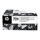 HP (HP) 728 Cartucho de tinta original 300 ml (para cartucho de tinta de la máquina T830/T730) 729 Pinthead (F9J81A)