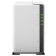 Synology DS220j two-bay NAS network storage server (no built-in hard drive)