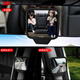 Car second-row rearview mirror, car rear rearview mirror, door opening and exit, b-pillar observation mirror, auxiliary mirror, baby mirror, one pack (mirror surface 5.3 cm * 4.8 cm)