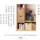Sorachi lattice cabinet woven storage basket household imitation rattan storage box storage box cabinet clothing sundries organizing storage box beige 29*29*29 foldable