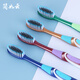 Jian Ruyun soft bristle toothbrush large head 6 pieces individually packed adult charcoal filament home family wear men and women special color random
