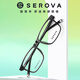 SLOVA LEXTES Cadre Ultralight TR MATÉRIAUX NOIR SQUARD SAGLE SHAED LES VERRES COMMENTS PEUT être équipé de lunettes de hauteur de Myopie légère anti-bleue SF698 SF698 Gris foncé C36 Single Frame