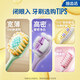 Lion Fine Teeth Elastic Gum Protecting Toothbrush Soft Bristles Family Size Elastic Single Pack Soft Bristles 5 Count