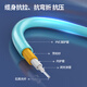 Nokoxin Telecomunicaciones Cable de fibra de grado OM3 100 Gigabit Multimode Fibra de fibra de doble núcleo LC-LC Ingeniería de sala de máquinas blindadas Fibra de fibra especial Fibra de cola de 10 gigabit LC-FC (OM3) 1 metro