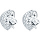 Liuguifu Jewelry Platinum Earrings Lingying Starlight PT950 Platinum Stud Earrings for Women PT0200037 1.3g