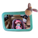 Lexiang car baby rearview mirror cover baby safety seat rearview mirror cover car interior decoration reverse children's observation mirror cover