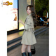 Chujing Korean style loose casual windbreaker jacket for women small 2025 new autumn style slimming design style 2 Khaki M Recommended 90-105Jin Jin is equal to 0.5 kg