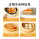 Meliya air fryer special paper 16cm*100 pieces, baking oil-absorbing grease-proof paper, round silicone oil paper plate