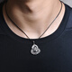Pt.Charm new Pt950 platinum flame Buddha pendant, same style for men and women, platinum pendant, peace pendant, Maitreya Buddha pendant. If it is not in stock, it can be customized. Take 10g as an example.
