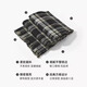 Memaru Scarf Men's Winter 2024 New Versatile Korean Plaid Scarf Women's Gift for Boyfriend Couple Scarf to Keep Warm Double-sided - Black