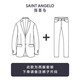 Anniversary Bird Suit Men's Winter New Business Casual Men's Solid Color Formal Suit, Trousers Suit, Blue Green Solid Color 48 B(175/100) /Please note waist or trousers