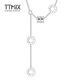 TTMIX small waist platinum pendant platinum necklace chain platinum pt950 necklace women's platinum necklace 6.76g total length about 44cm