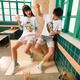 阿迪达斯NEO男女运动短袖T恤 IP3884&IP3885&IP3887 IP3884 S