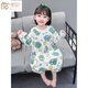 Modal Children's Flannel Sleeping Bag Autumn and Winter Baby Anti-kick Quilt One-piece Pajamas Girls Winter Coral Fleece Nightgown Pink Piggy 90 Recommended Height 78-88cm 2-3 Years Old