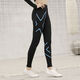2XU compression pants sports men and women quick-drying running pants training stretch yoga pants gradient fitness tights trousers gold label women's trousers thin section S
