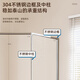 
ArROW shower room glass partition wet and dry separation diamond sliding door side sliding door home bathroom bathroom screen bathroom room 1050*1050 stainless steel side sliding door [2499] bright silver