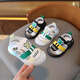 
Babudou lights baby shoes bag toe sandals for summer boys anti-slip soft sole baby toddler shoes beach shoes 01 years old 3 black 718 bear lights sandals size 22 length 14.5CM