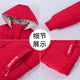 Woodpecker (TUCANO) women's winter new warm hooded jacket small cotton jacket plus velvet thickened cotton coat slimming middle-aged and elderly mother's wear brick red L recommended 95-110 Jin Jin equals 0.5 kg