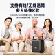 Xinke D65 wireless Bluetooth speaker outdoor electric acoustic guitar bass folk singing instrument speaker square dance home portable karaoke microphone monitoring sound card all-in-one home KTV
