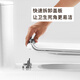 Huida Badezimmer Flush Toilette Haushalt Keramik integrierter Toilettenstrahl Siphon großer Impuls großer Rohrdurchmesser wassersparende Toilette 6218n Runde Modell 305/300 mm