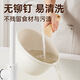 Cui Dahuang milk pot, micro-pressure milk pot, baby food supplement pot, instant noodle pot, large white milk pot 18cm with steamer