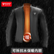 MOTOWOLF motorcycle riding suit suit for men, all-season, fall-proof, windproof, autumn and winter warm motorcycle rider equipment
