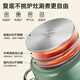 SUPOR hot pot 304 stainless steel mandarin duck pot double bottom thickened soup pot household easy-to-clean mutton open flame induction cooker universal ST28AB1-W mandarin duck pot white 28cm