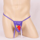 Confidential delivery men's sexy underwear thong cosplay sexy underwear bird head T-pants purple one size