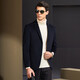 Antonio sheep wool & cashmere men's high-end casual suit jacket business formal top spring and autumn single suit men