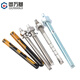 Guwanji 304 stainless steel chemical expansion bolt chemical anchor agent galvanized carbon steel inverted cone chemical anchor expansion screw 304 chemical bolt + agent M8x80 4 sets