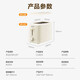 SUPOR Bread Machine Toaster Toasted Sandwich Bread Toaster Fully Automatic Household Small Toaster 2-Slice Breakfast Intelligent Power-off Multi-Function Light Food Machine Unattended Automatic Baking Double-sided Baking + Widened Baking Slot